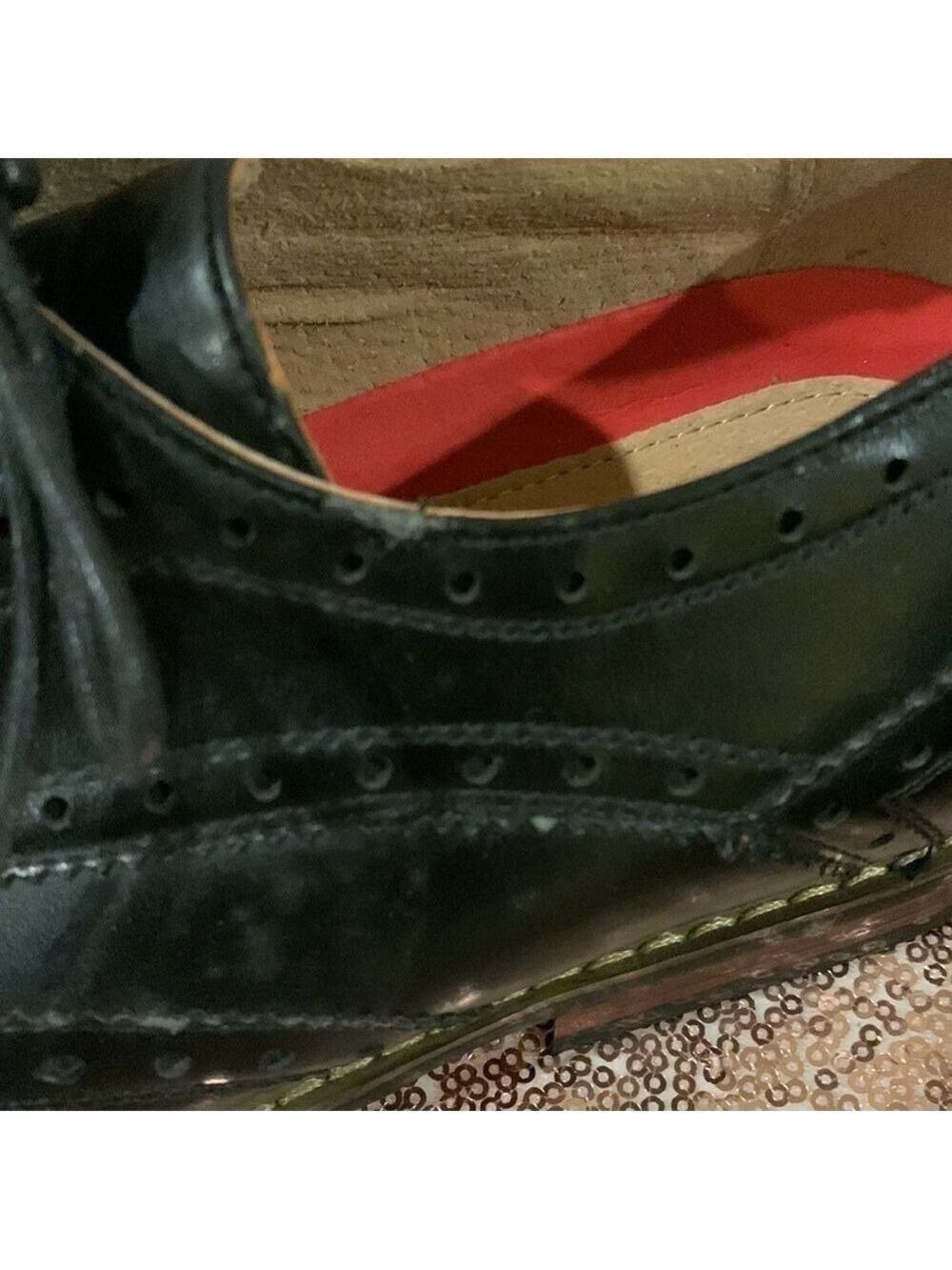 Bruno Marc Prince Black Oxford For Men - SZ 9.5 - Picture 6 of 8